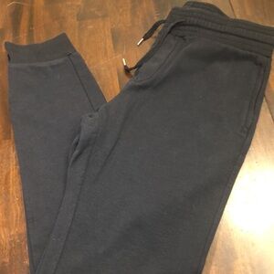 Dark Blue Joggers with Drawstring